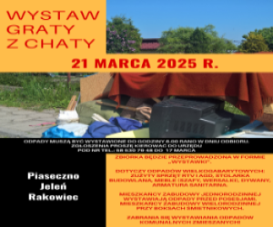 Wystaw graty z chaty
