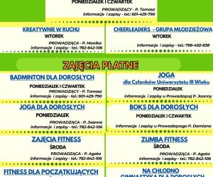 Plakat oferta wiosenna