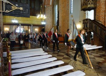 msza św. w gniewskim kościele