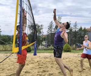 zawody w piłkę plażową