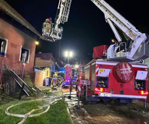 tragiczny pożar w Gniewie