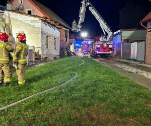 tragiczny pożar w Gniewie