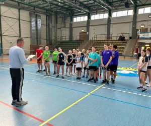 Zawody badminton