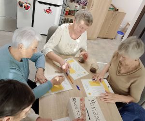 Sylwestrowe przygotowania w Domu Seniora