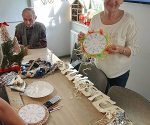 Sylwestrowe przygotowania w Domu Seniora