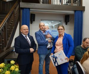 spotkanie burmistrza z najmłodszymi w gminie Gniew