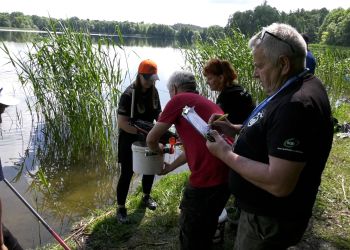 piknik wędkarski z okazji Dnia Dziecka