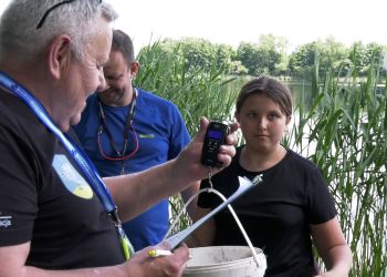 piknik wędkarski z okazji Dnia Dziecka