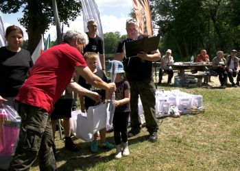 piknik wędkarski z okazji Dnia Dziecka