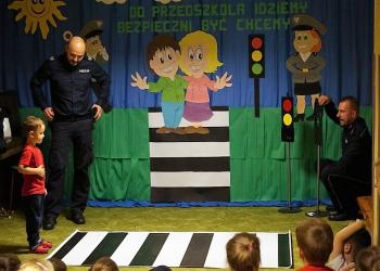 Policjanci w przedszkolu