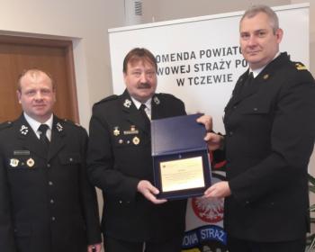 Zaangazowanie strażaków docenione