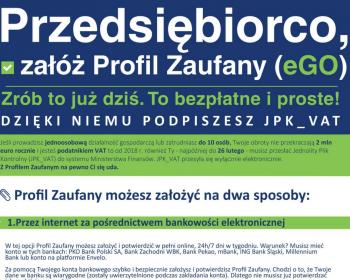 Przedsiębiorco, załóż Profil Zaufany już dziś