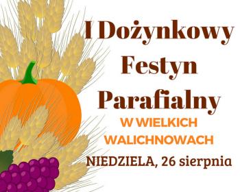 Festyn Dożynkowy w Wielkich Walichnowach