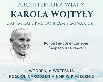 Architektura wiary Karola Wojtyły - zanim zapukał do bram seminarium