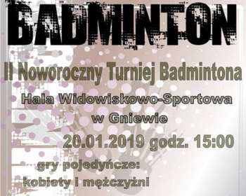 II Noworoczny Turniej Badmintona