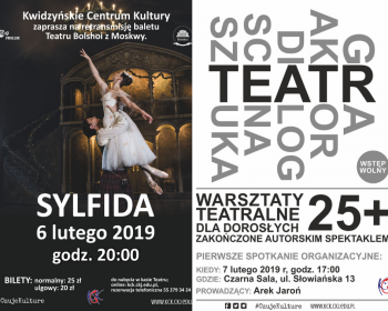 Balet i warsztaty teatralne dla dorosłych w Kwidzynie