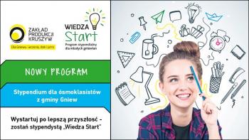 Stypendium dla ósmoklasistów z gminy Gniew - nowy program Zakładu Produkcji Kruszyw
