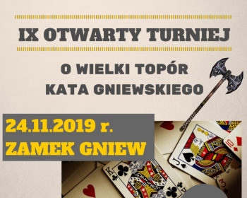 IX Otwarty Turniej o Wielki Topór Kata Gniewskiego