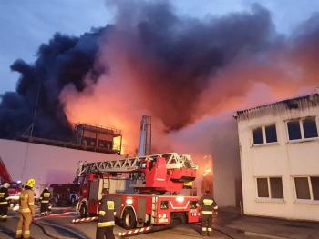 OSP Gniew z podziękowaniami