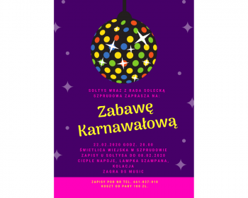 Zabawa Karnawałowa w Szprudowie