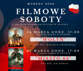 Filmowe soboty na zamku w Gniewie