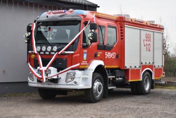 Wóz strażacki już oficjalnie w OSP Kolonia Ostrowicka