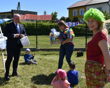 Niespodzianki od Burmistrza z okazji Dnia Dziecka