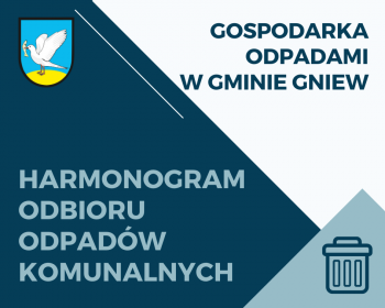 Harmonogram odbioru odpadów komunalnych - aktualizacja