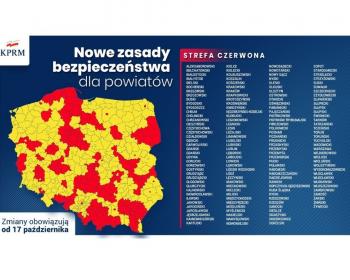 Koronawirus - powiat tczewski w strefie czerwonej
