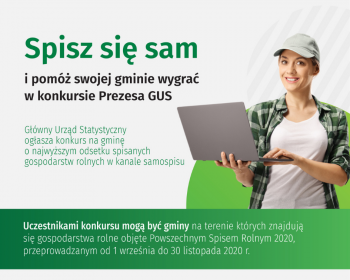 Gmina Gniew walczy o nagrody w spisowym konkursie