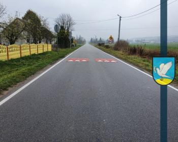Progi zwalniające na ul. Józefa Czyżewskiego w Opaleniu