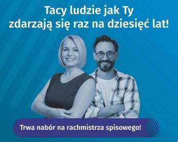 Narodowy Spis Ludności - nabór kandydatów na rachmistrzów