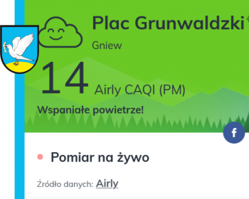Wspaniałe powietrze w Gniewie
