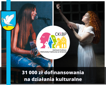 "Ponad 30 000 złotych na kulturę - CKiBP z kolejnym dofinansowaniem"