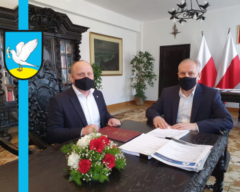 Burmistrz z wizytą u Wojewody Pomorskiego