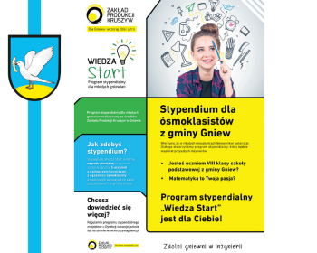 "Wiedza Start" - stypendium dla ósmoklasisty
