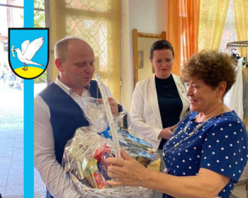 Burmistrz gościnnie na otwarciu Klubu Seniora
