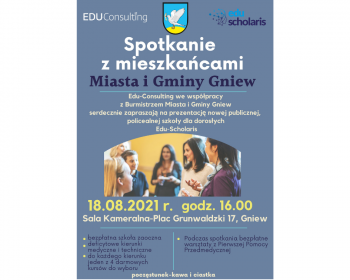 Spotkanie - Publiczna Policealna Szkoła Edu-Scholaris