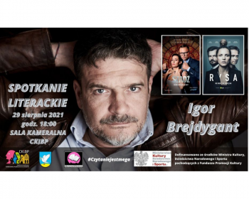 Spotkanie literackie z Igorem Brejdygantem