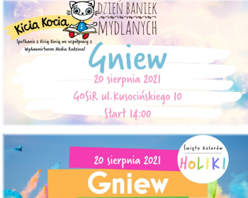 Dzień Baniek Mydlanych i Święto Kolorów
