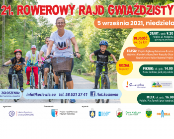 Rowerowy Rajd Gwiaździsty znów na szlakach powiatu tczewskiego