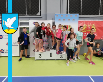 Gniewska młodzież na turnieju - GRAND PRIX GDAŃSKA W BADMINTONIE
