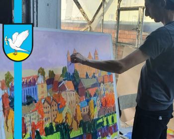 Artyści z Kijowa malują Gniew