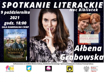 Spotkanie literackie z Ałbeną Grabowską