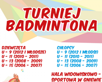 Turniej Badmintona