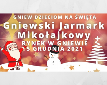 Wystaw swój kram na Gniewskim Jarmarku Mikołajkowym