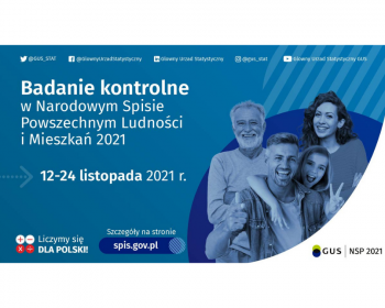 Badania kontrolne w Narodowym Spisie Powszechnym Ludności i Mieszkań 2021