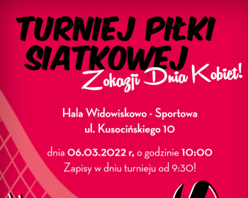 Turniej Piłki Siatkowej z okazji Dnia Kobiet