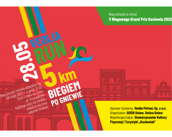 Startuje VEOLIA RUN – 5 km biegiem po Gniewie – III edycja