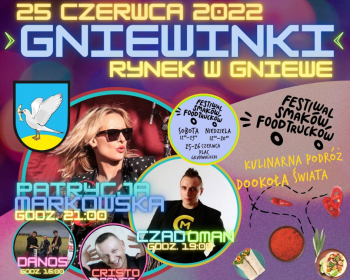 Już niedługo Gniewinki 2022 & Festiwal Smaków Food Trucków w Gniewie!